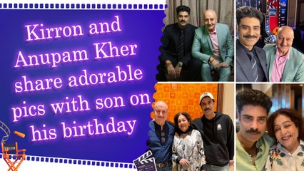 Anupam Kher wishes his son Sikandar Kher a happy birthday, says, 'You have come a long way'