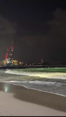 beautiful view of Burj ul Arab beach ⛱️🏖️🏖️
