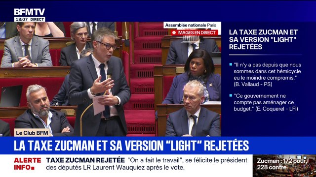Taxe Zucman rejetée: Ce que nous voulons, c'est que les Français n'aient pas à payer l'impôt que les milliardaires ne veulent pas payer , déclare Olivier Faure