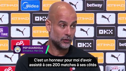 Guardiola : "Un honneur de voir Foden atteindre les 200 matches en Premier League"