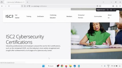 Free ISC2 Certified in Cybersecurity (CC) | Cybersecurity Certification | Free Certification
