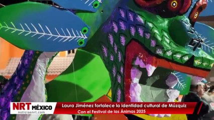 ✝️ La alcaldesa Laura Jiménez fortalece la identidad cultural de Múzquiz con el Festival de las Ánimas
