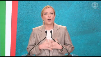 Messaggio di Giorgia Meloni per la basilica di San Benedetto a Norcia