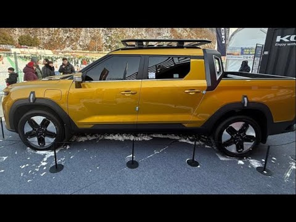 2025 kgm musso ev pickup – koreas erster elektro-pickup mit 400 km reichweite!