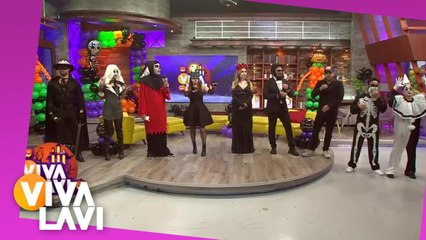 Los aterradores disfraces de halloween del elenco de 'Vivalavi'