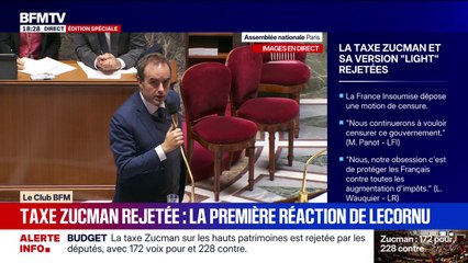 Débat autour du budget à l'Assemblée nationale: pour le Premier ministre, Sébastien Lecornu, "des majorités d'idées peuvent se dégager"