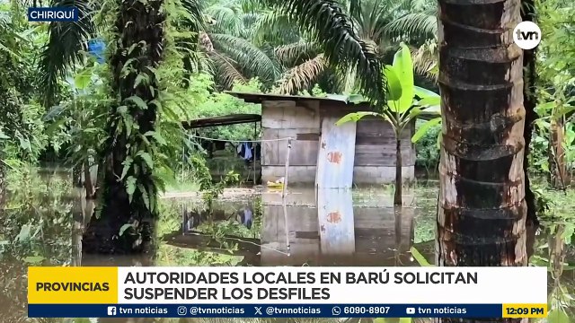 Autoridades de Barú evalúan suspensión de desfiles patrios por afectaciones del huracán Melissa