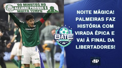 SURREAL! PALMEIRAS VIRA SOBRE A LDU E VAI À FINAL DA LIBERTADORES CONTRA O FLAMENGO! | BATE-PRONTO