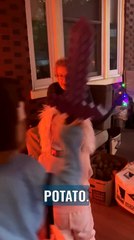 Potatoes for Halloween