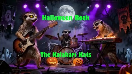 The Kalahari Kats - Halloween Rock (Official Music Video)
