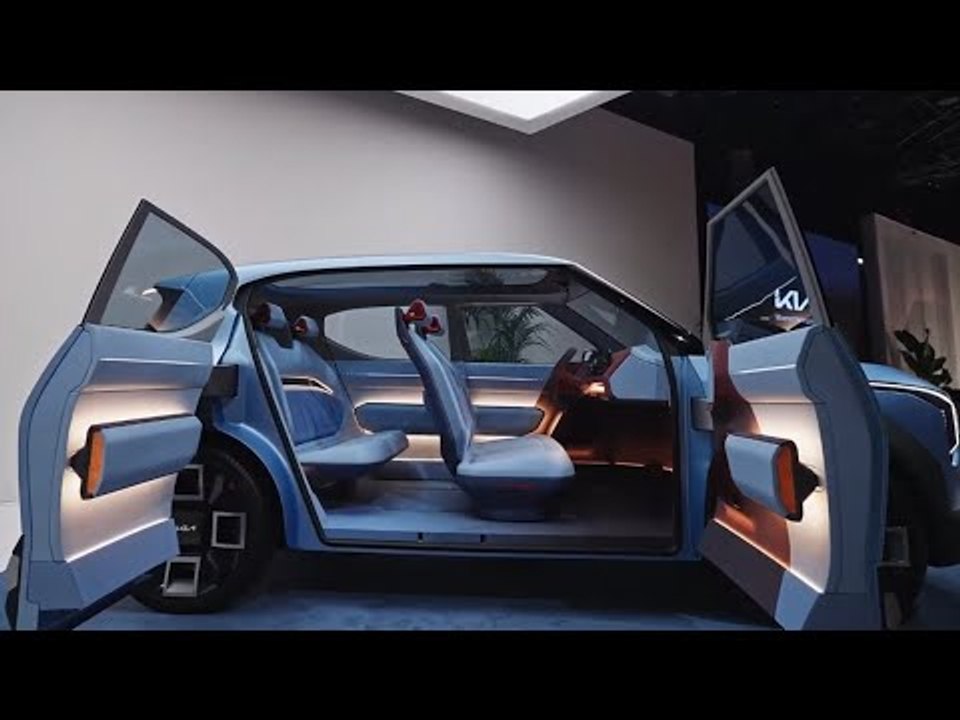Kia ev2 enthüllt: kompakter e-suv mit nachhaltigkeit und stil