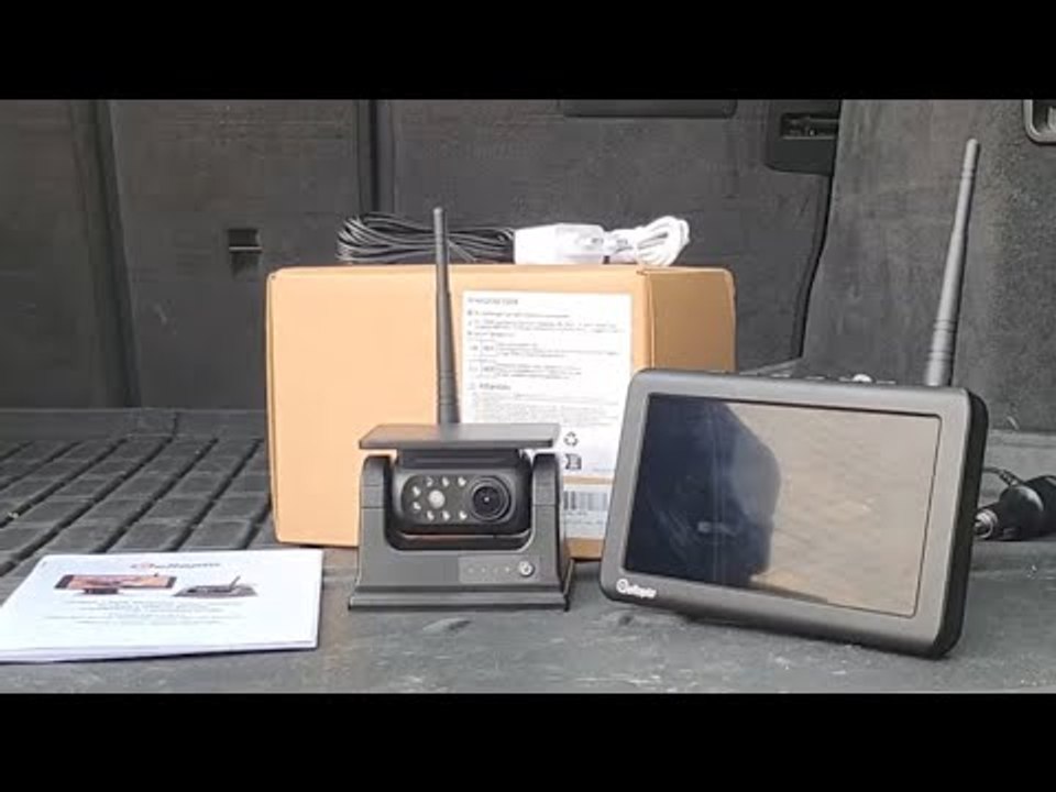 eRapta Solar 1080P Rückfahrkamera mit Solar für Camper & Co. im Check