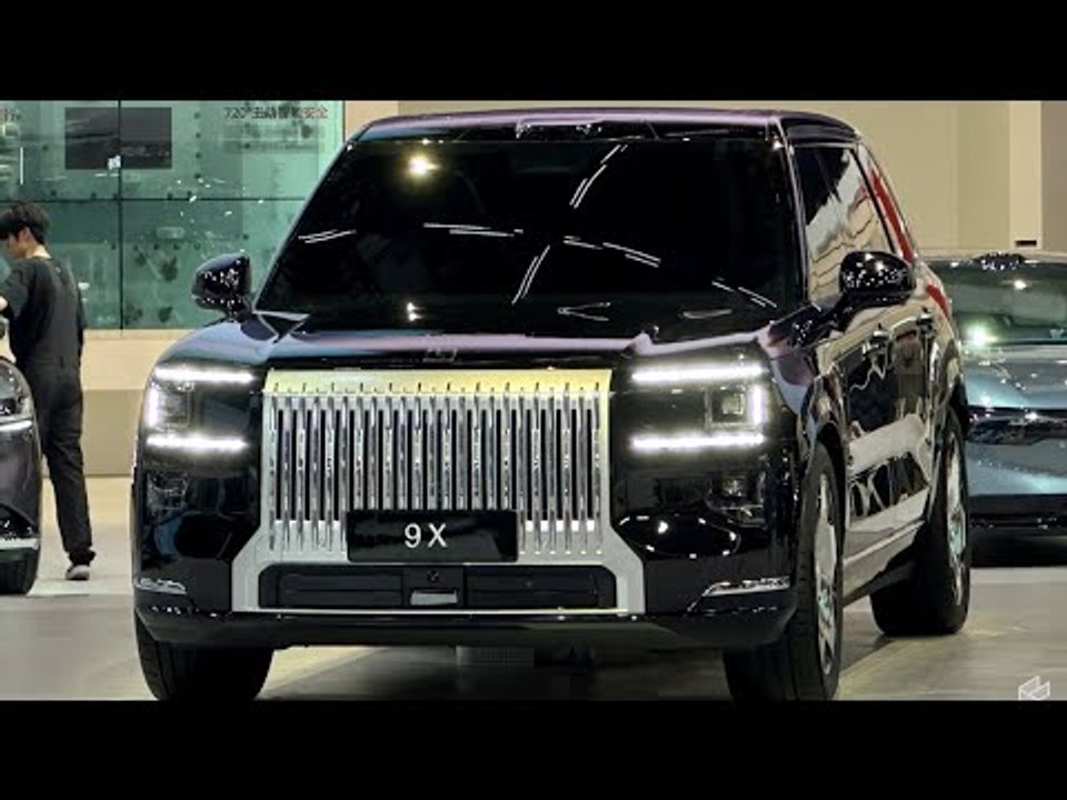 Liveaufnahmen | Luxus-SUV Zeekr 9X im Detail