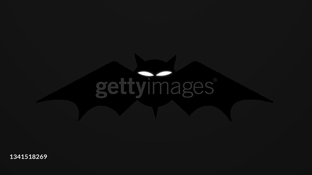 gettyimages-1341518269-640_adpp4K Halloween background, 31 October, dark night, pumpkin, bat - 4K stock video