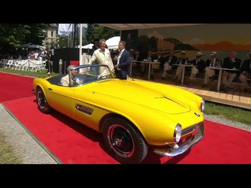 Einziger BMW 507 in Gelb – das Unikat bei der 2025 Villa d’Este (Concorso d’Eleganza)