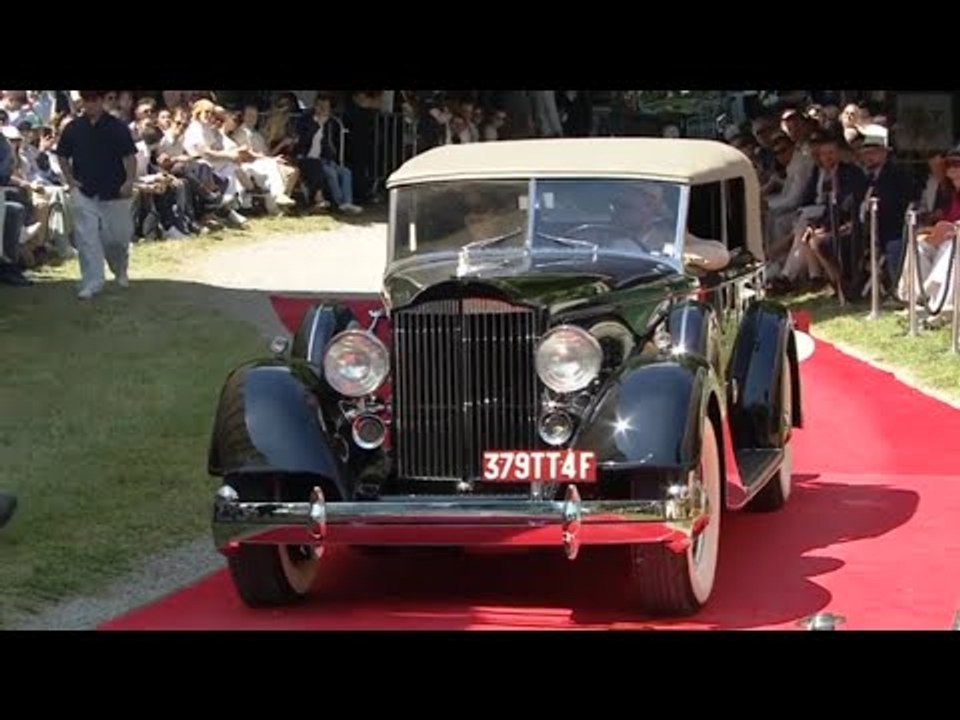 1934 Packard Twelve Model 1108 beim Concorso d’Eleganza Villa d’Este 2025