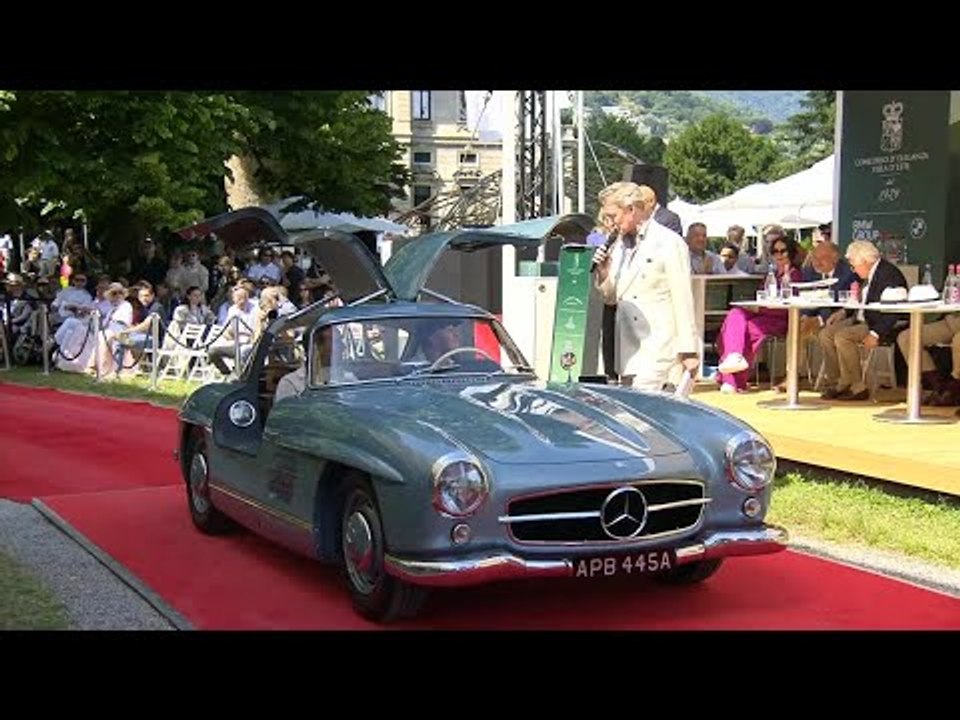 Mercedes-Benz 300 SL Gullwing Flügeltürer beim Concorso d’Eleganza Villa d’Este 2025
