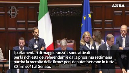 Raccolta firme e tempi, le tappe del referendum