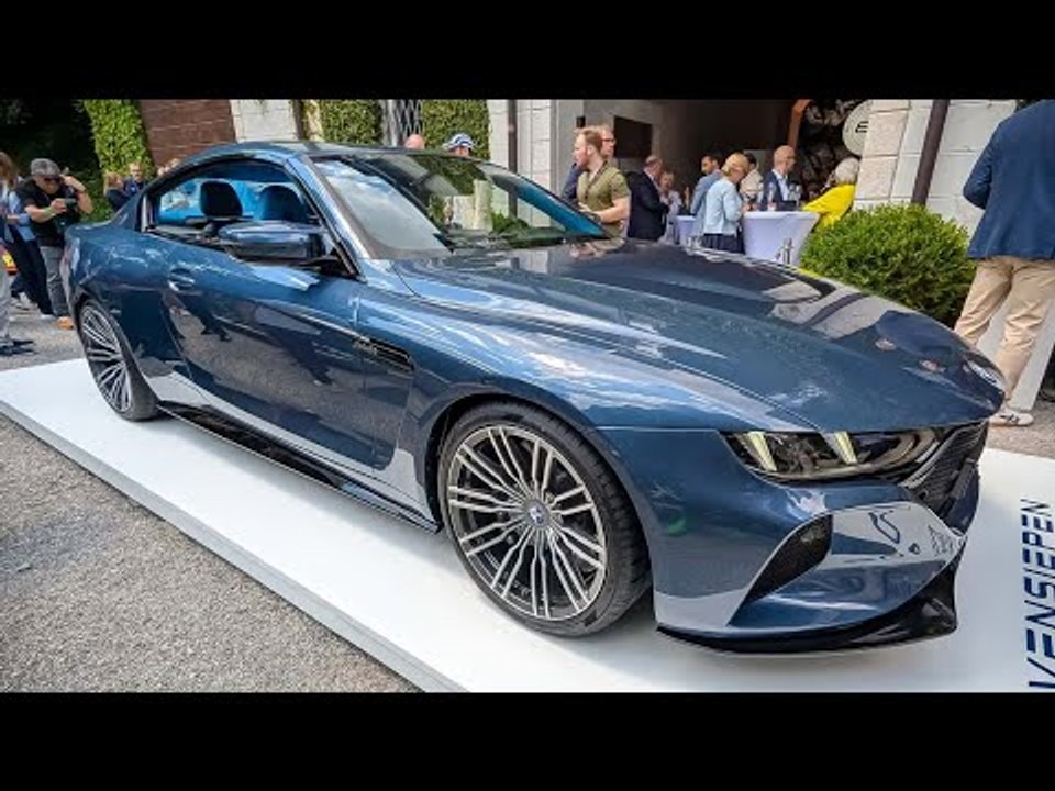 2025 bovensiepen zagato coupe: 611 ps im exclusiven carbon-gran turismo