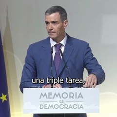 Pedro Sánchez - La fuerza de una democracia es no olvidar.. (31.10.25)