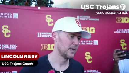 USC Trojans Discuss reps they do during practice