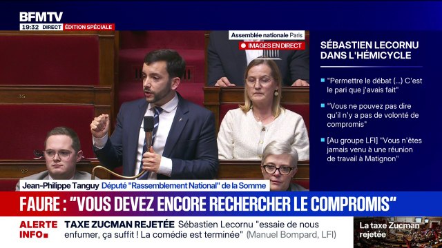 Budget: Pour baisser les impôts des classes moyennes et des entrepreneurs, il faut une justice fiscale , déclare Jean-Philippe Tanguy, député RN