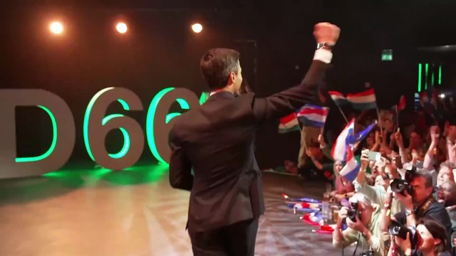 В Нидерландах выборы выиграли центристы с открытым геем во главе