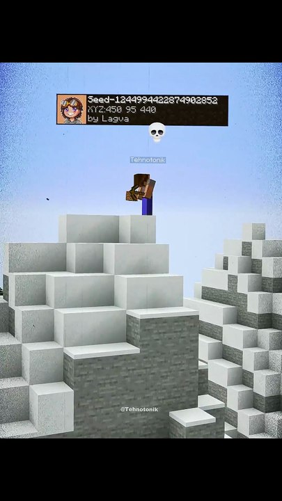 Minecraft 4 Structure Village Seed Moment