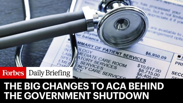 The Big Changes To ACA Premiums At The Heart Of The Government Shutdown