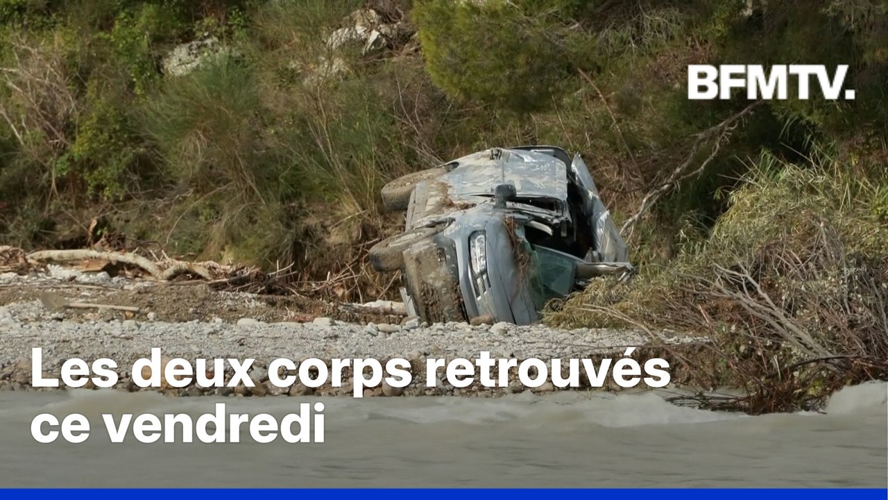 Crues dans la Drôme: les deux personnes portées disparues retrouvées mortes