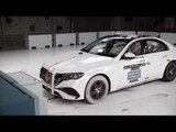 2024 Mercedes E-Klasse (W 214) crasht im neuen IIHS-Test – So sicher ist sie wirklich!