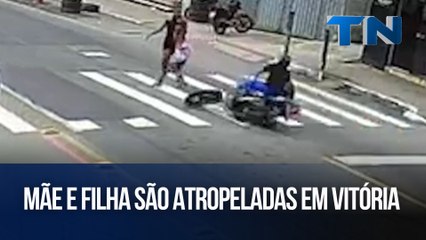 Mãe e filha são atropeladas em Vitória