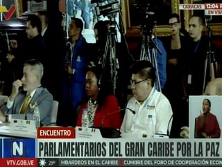 Vpdta. de AN Cuba,  Ana Mari: Martínez Hay que llevar los temas del Caribe de urgencia al PARLATINO