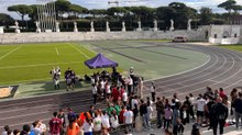 Corsa di Miguel, allo stadio dei Marmi la maxi-staffetta degli studenti ricordando Pier Paolo Pasolini