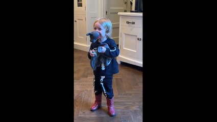 Kelly Osbourne’s son makes Halloween tribute to Ozzy by ‘biting off a bat’s head’