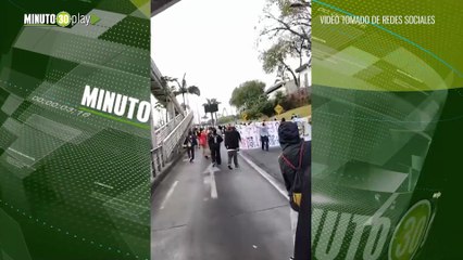 Caos en Pereira por protesta de los hinchas del “Grande Matecaña”