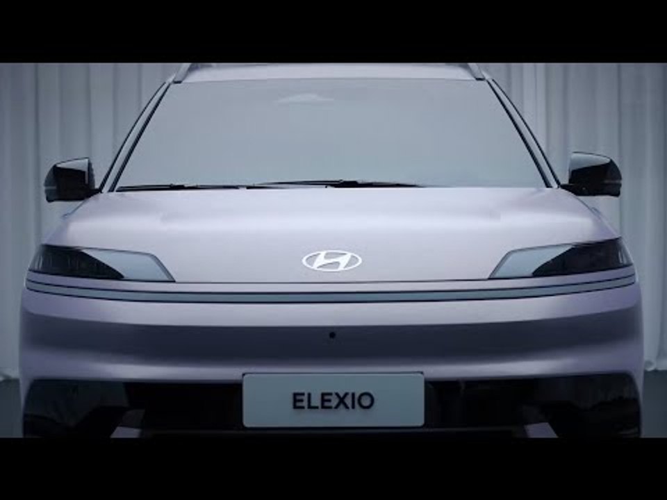 Hyundai Elexio (EO): Elektro-SUV ohne Knöpfe mit 27-Zoll Megascreen