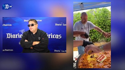 Conozca al chef de doña Bertha y sus gigantes paellas