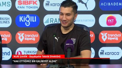 Nuri Şahin: Bizim açımızdan önemli bir galibiyet oldu