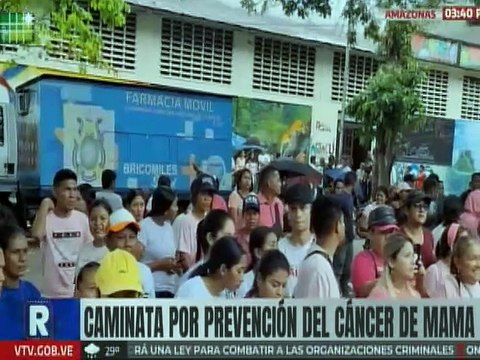 Mujeres de Amazonas llaman a la prevención sobre el cáncer de mama