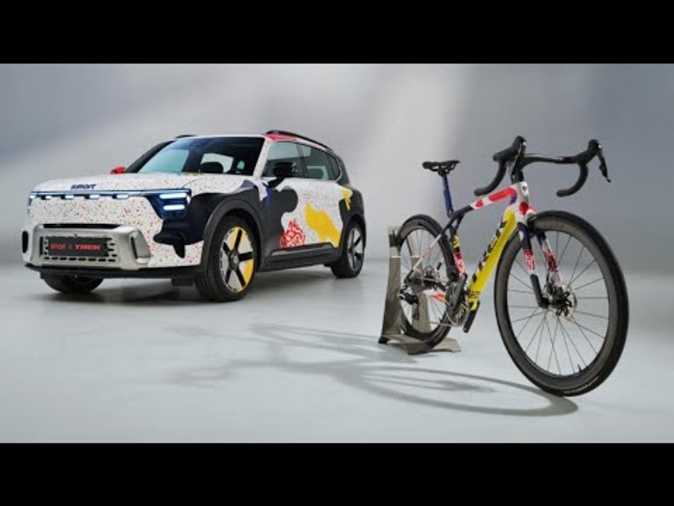 2025 smart #5 x Trek im Tour-de-France-Look – E-Bike trifft SUV