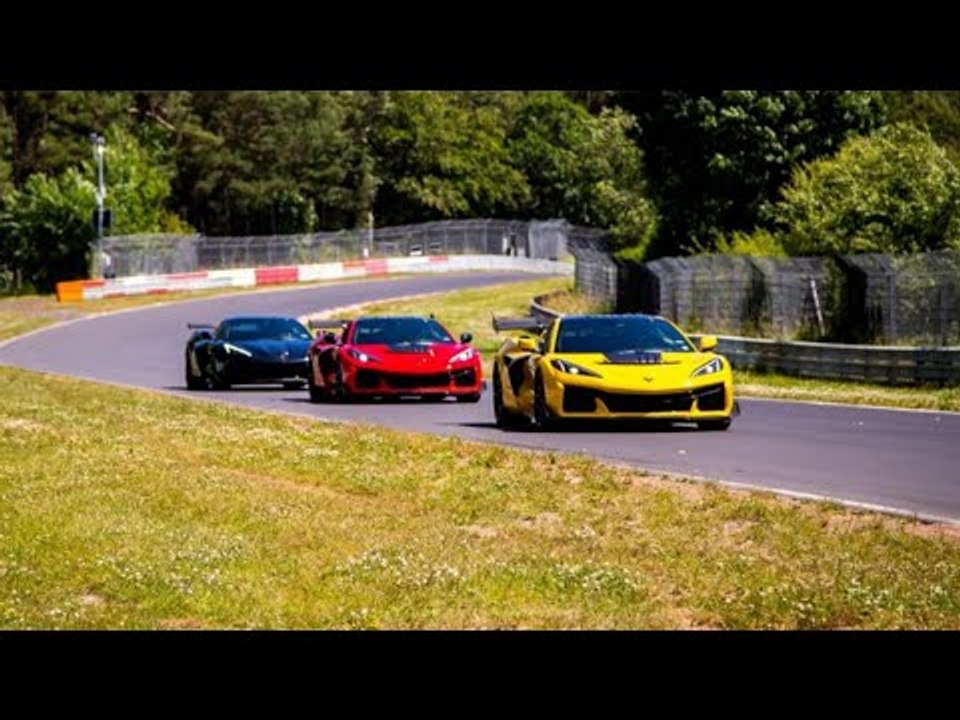 Corvette C8 Z06, ZR1 & ZR1X jagen Nordschleifen-Rekorde | Soundcheck + Highlights