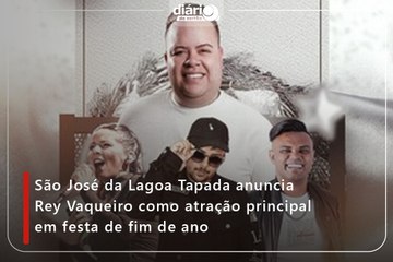 São José da Lagoa Tapada anuncia Rey Vaqueiro como atração principal em festa de fim de ano