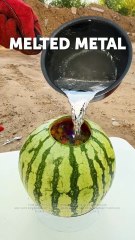 What Happens When You Mix Molten Metal and Orbeez? 😱🍉