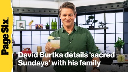 David Burtka details 'sacred Sundays' with Neil Patrick Harris and their twins