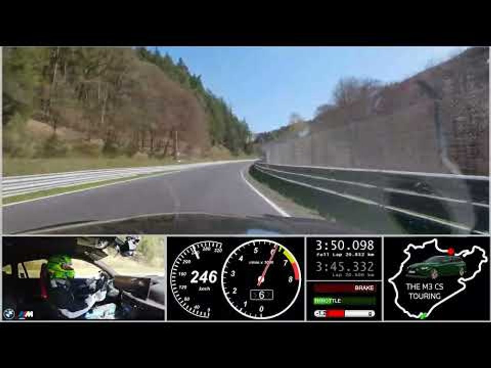BMW M3 CS Touring (G81) auf der Nürburgring-Nordschleife | Rekordfahrt