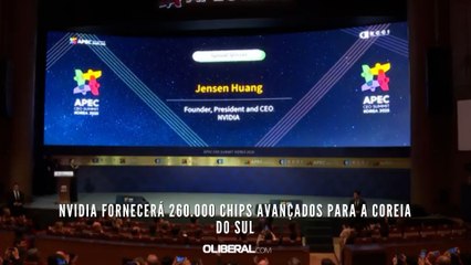 Nvidia fornecerá 260.000 chips avançados para a Coreia do Sul