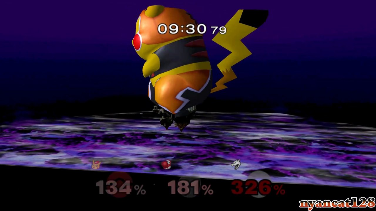 Super Smash Bros. Melee Akaneia Build Request: Mushroom Stacker Match on Temple