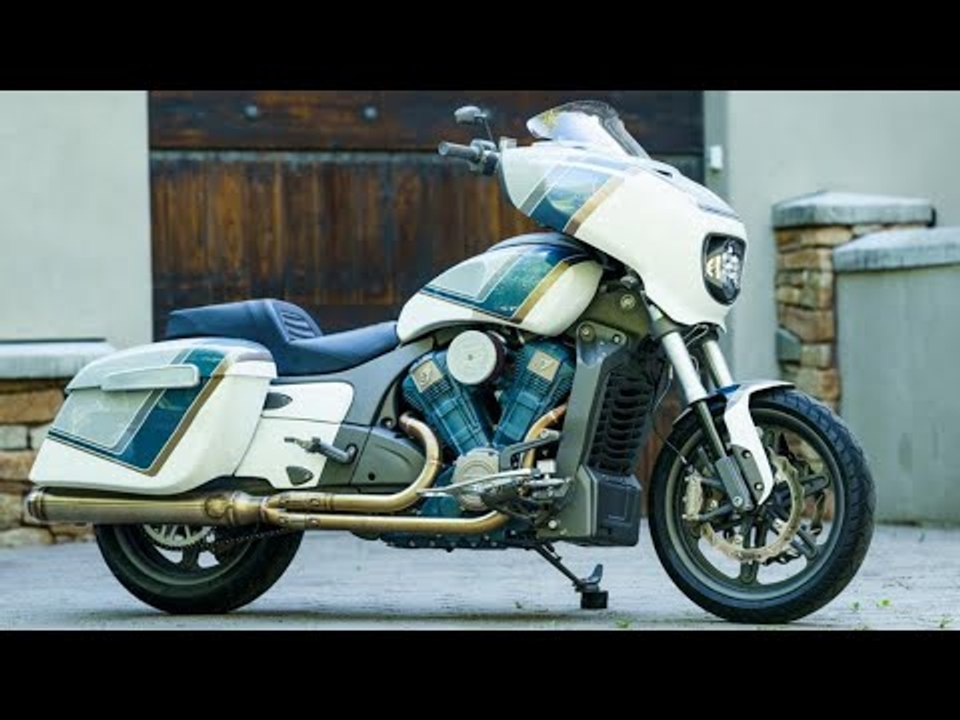 2025 Indian Chieftain PowerPlus Custombike für Tyler Hubbards