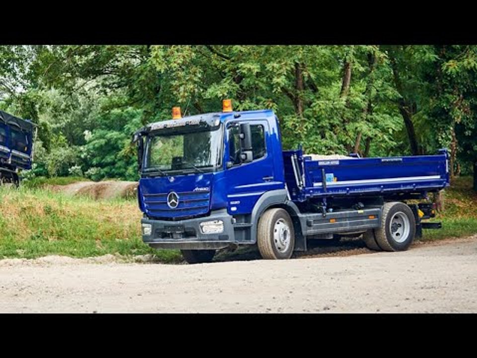 2026 mercedes atego im baustellen-test: kompakt, wendig, effizient